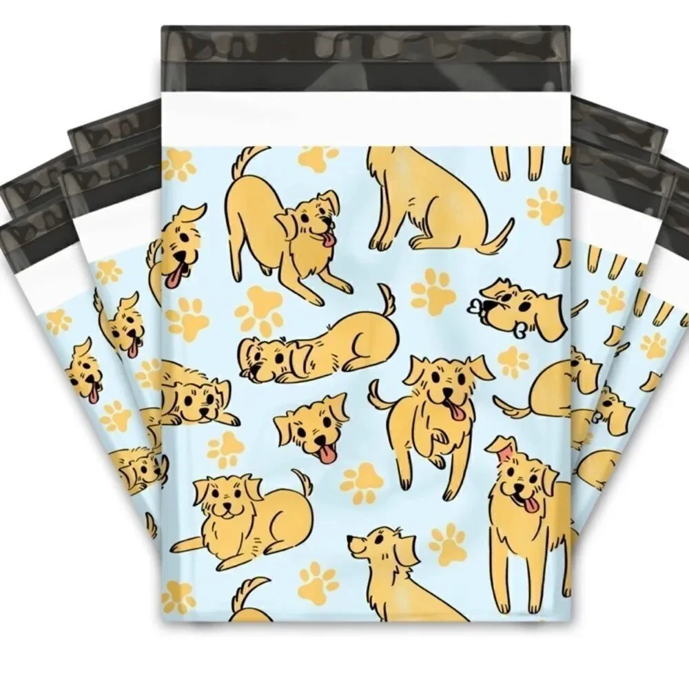 Poly Mailers MIX 10x13 14.5x19 sizes plus insert cards and stickers